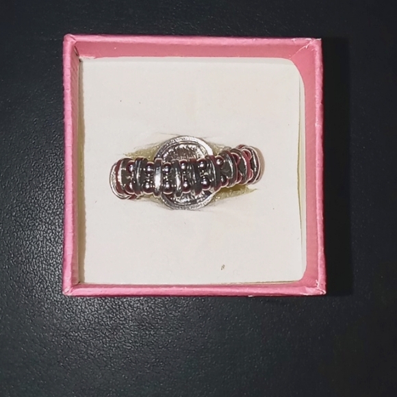 Purple Stone Stretchy Band Ring - Picture 4 of 4